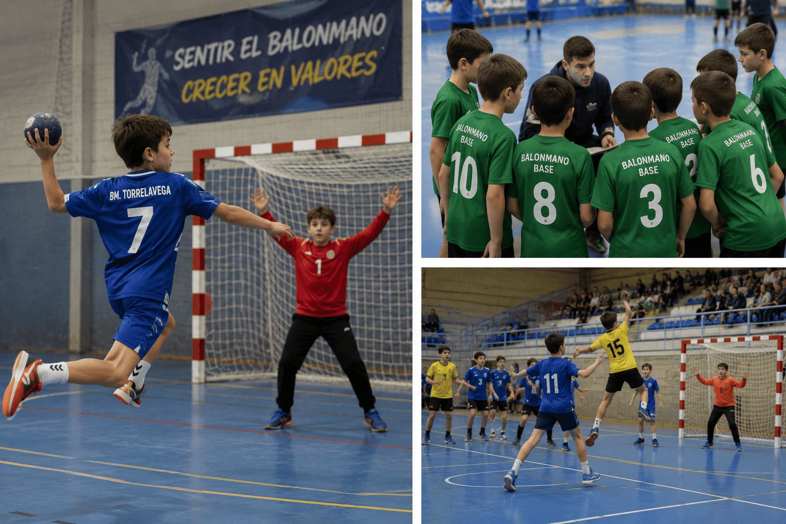 Decidir sin pensar: las claves de mi método en el balonmano infantil
